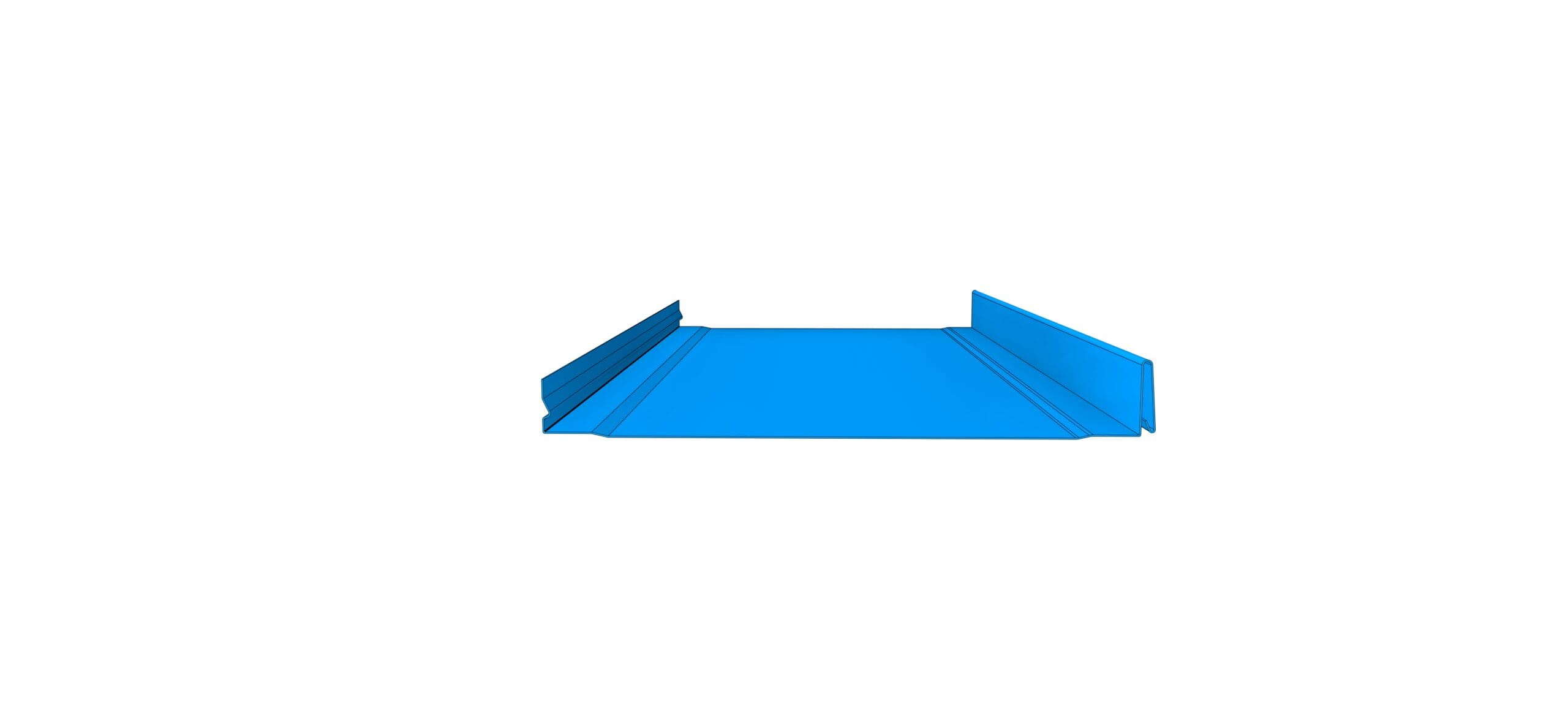 Snap Lock 1.5 Inch Straight Edge