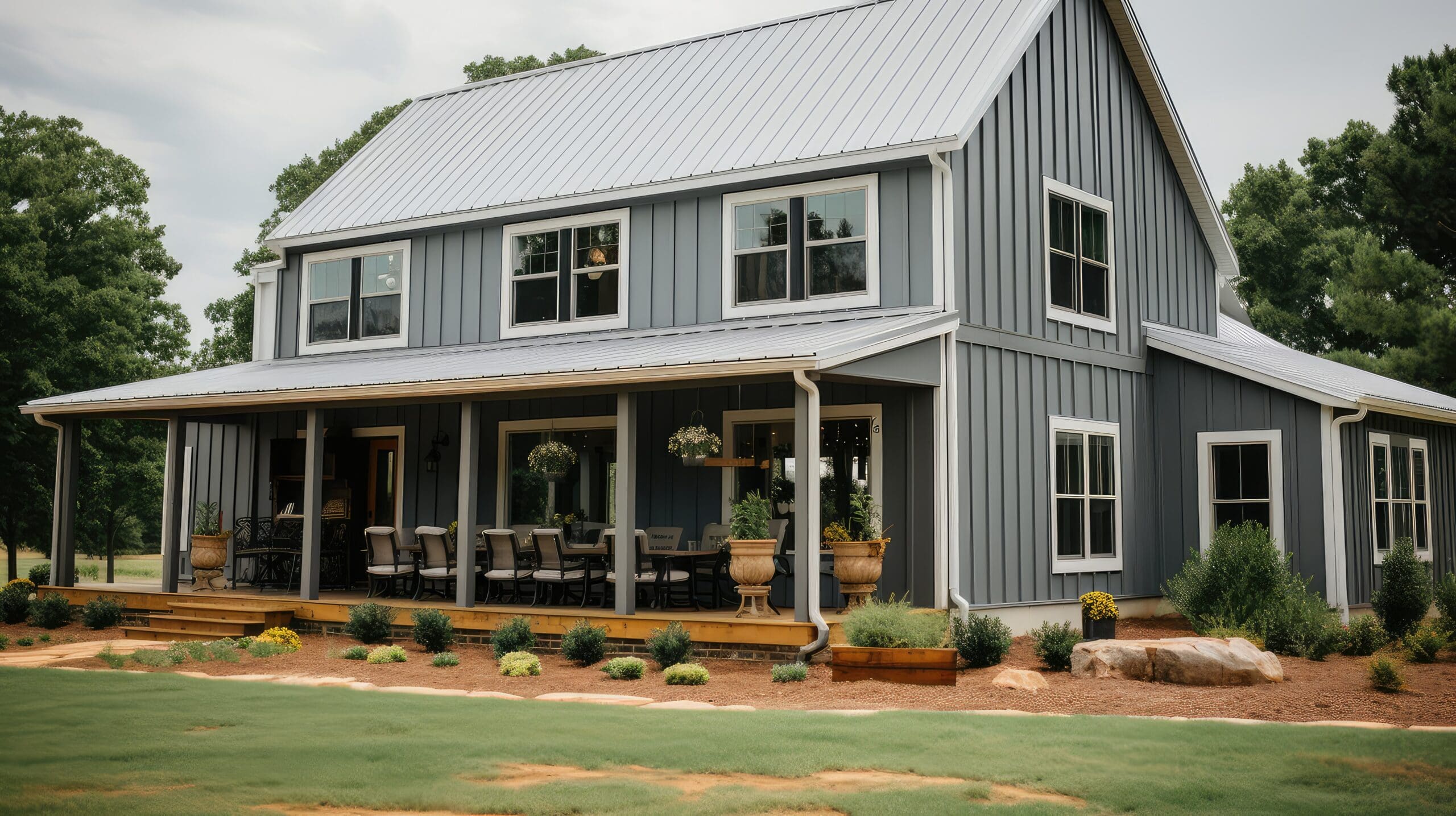 roof gray siding