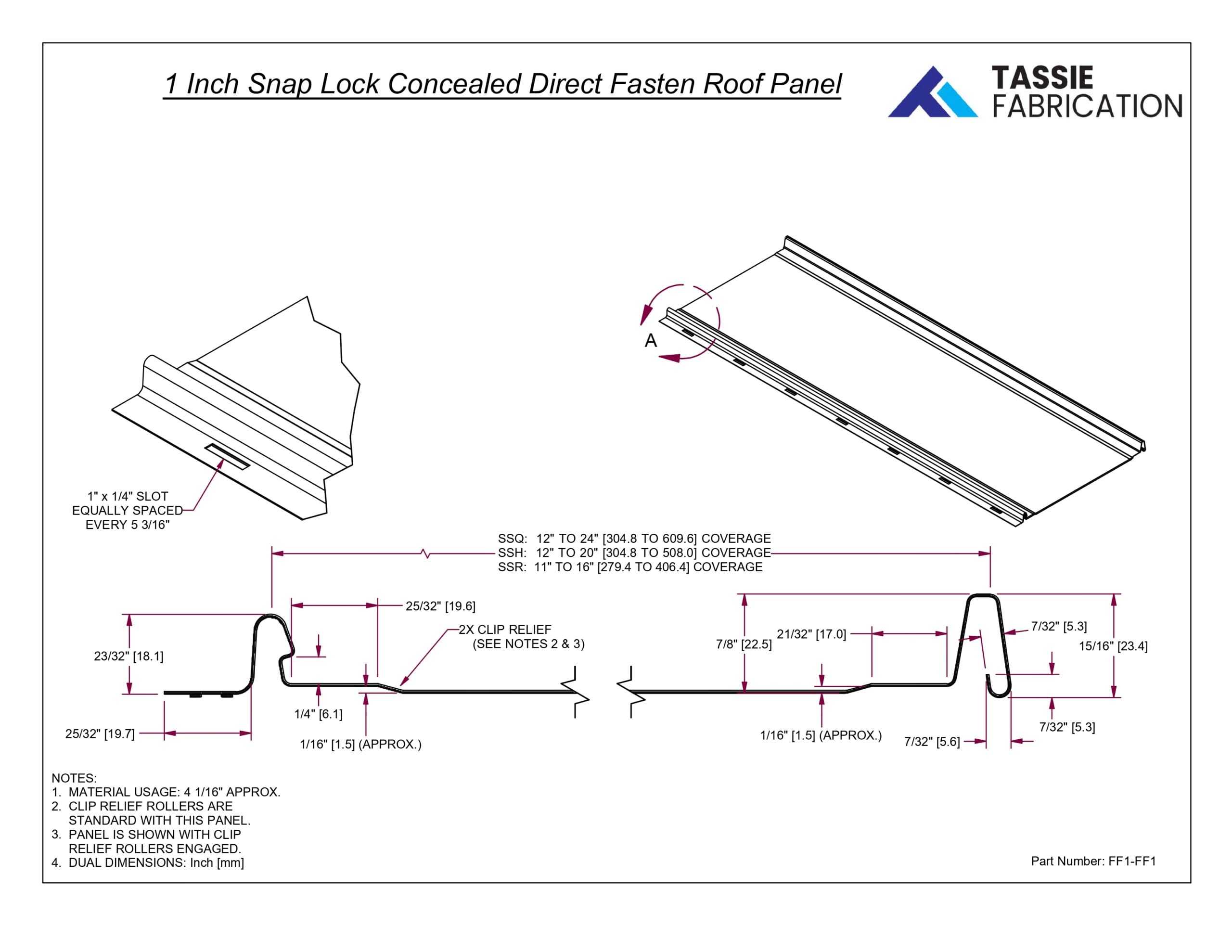 1 Inch Snap Lock Concealed Direct Fasten Roof Panel_page-0001