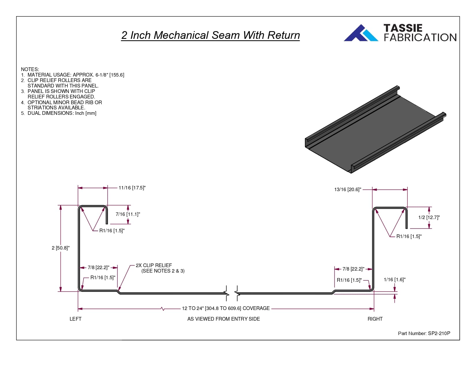 2 Inch Mechanical Seam With Return_page-0001